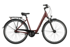 trenoli VIVO 2.0 in dark red – glänzend | City Bike